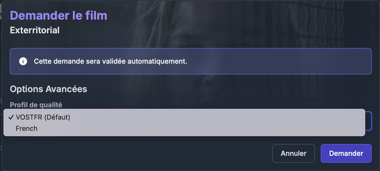 Overseerr plateforme